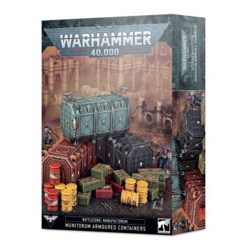 Набір терейну Warhammer 40000 Battlezone: Manufactorum – Munitorum Armoured Containers