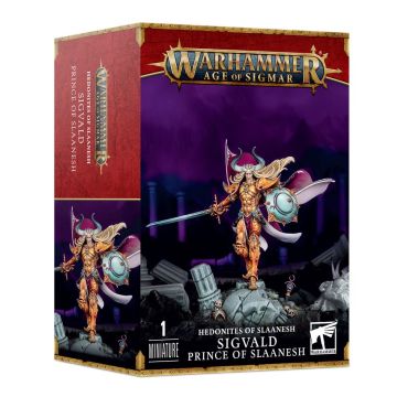 Мініатюра Age of Sigmar Hedonites of Slaanesh: Sigvald, Prince of Slaanesh