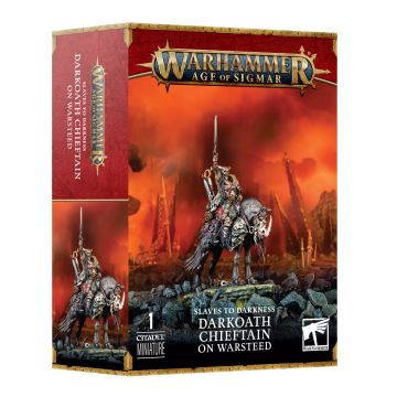 Мініатюра Age of Sigmar Slaves to Darkness: Chieftain On Warsteed