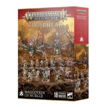 Набір мініатюр Age of Sigmar Spearhead: Maggotkin of Nurgle (3-тя редакція)