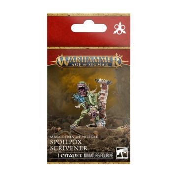 Мініатюра Age of Sigmar Maggotking of Nurgle: Spoilpox Scrivener (GW Exclusive)