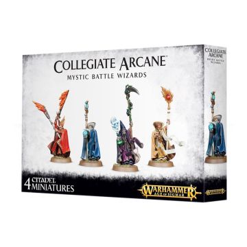 Набір мініатюр Age of Sigmar Cities of Sigmar: Collegiate Arcane Mystic Battle Wizards (GW Exclusive)