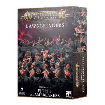 Набір мініатюр Age of Sigmar Dawnbringers: Fyreslayers – Fjori’s Flamebearers