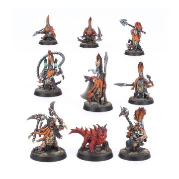 Набір мініатюр Age of Sigmar Fyreslayers: Vulkyn Flameseekers (GW Exclusive)