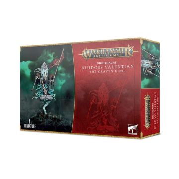 Мініатюра Age of Sigmar Nighthaunt: Kurdoss Valentian, The Craven King