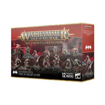 Набір мініатюр Age of Sigmar Flesh-eater Courts: Regiment of Renown – The Scarlet Jury