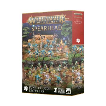 Набір мініатюр Age of Sigmar Spearhead: Seraphon – Sunblooded Prowlers (4-та редакція)