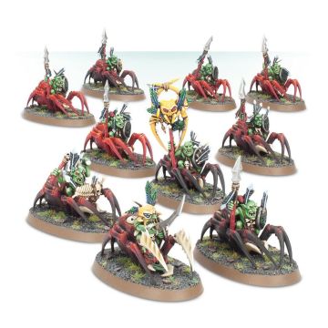 Набір мініатюр Age of Sigmar Gloomspite Gitz: Grot Spider Riders (GW Exclusive)