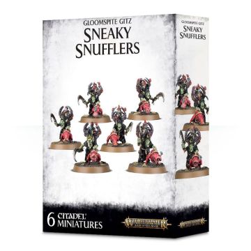 Набір мініатюр Age of Sigmar Gloomspite Gitz: Sneaky Snufflers (GW Exclusive)