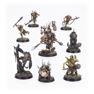 Набір мініатюр Age of Sigmar Orruk Warclans: Kruleboyz Monsta-killaz (GW Exclusive)