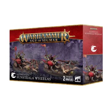 Набір мініатюр Age of Sigmar Gloomspite Gitz: Sunsteala Wheelas