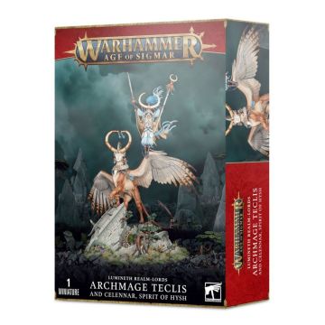 Набір мініатюр Age of Sigmar Lumineth Realm-lords: Archmage Teclis and Celennar, Spirit of Hysh (GW Exclusive)
