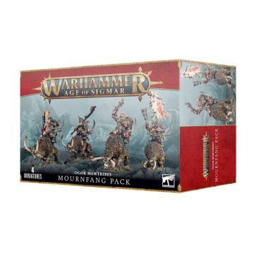 Набір мініатюр Age of Sigmar Ogor Mawtribes: Mournfang Pack (GW Exclusive)