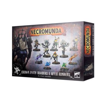Набір мініатюр Necromunda: Escher Death-maidens and Wyld Runners