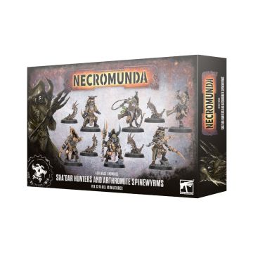 Набір мініатюр Necromunda: Sha’dar Hunters and Anthromite Spinewyrms