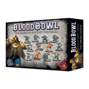 Набір мініатюр Blood Bowl: Dwarf Team - The Dwarf Giants