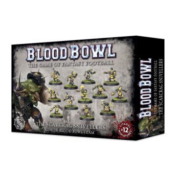 Набір мініатюр Blood Bowl: Goblin Team - The Scarcrag Snivellers