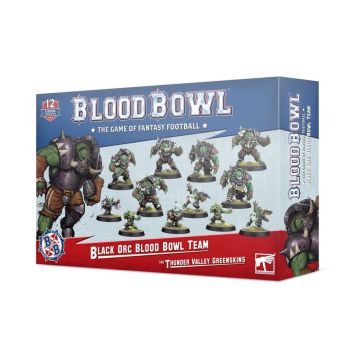 Набір мініатюр Blood Bowl: Black Orc Team - The Thunder Valley Greenskins