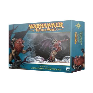 Мініатюра: The Old World: Warriors of Chaos: Chaos Lord on Manticore