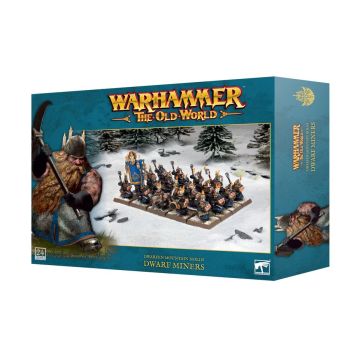Набір мініатюр: The Old World: Dwarfen Mountain Holds: Dwarf Miners