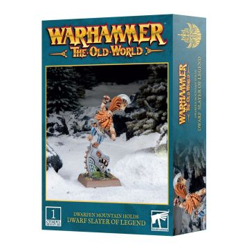 Мініатюра: The Old World: Dwarfen Mountain Holds: Dwarf Slayer of Legend