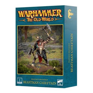Мініатюра: The Old World: Beastmen Brayherds: Beastman Chieftain (GW Exclusive)