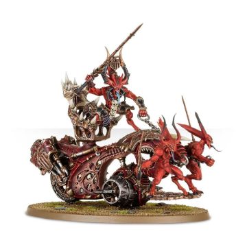 Мініатюра Age of Sigmar Blades of Khorne: Rendmaster, Herald of Khorne on Blood Throne (GW Exclusive)