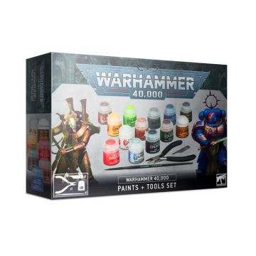 Набір фарб та інструментів Warhammer 40000: Paints + Tools Set (9-та редакція)