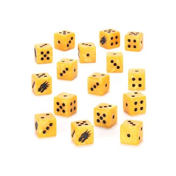 Гральні куби Warhammer 40000: Salamanders Dice Set