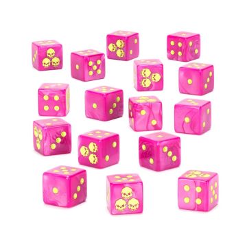 Гральні куби Warhammer 40000: Death Guard Dice Set