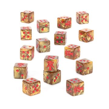 Гральні куби Warhammer 40000: Adeptus Custodes Dice Set