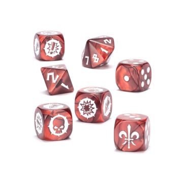Гральні куби Blood Bowl: Bretonnian Team Dice Set