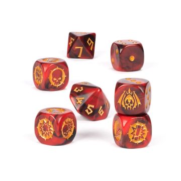 Гральні куби Blood Bowl: Vampire Team Dice Set