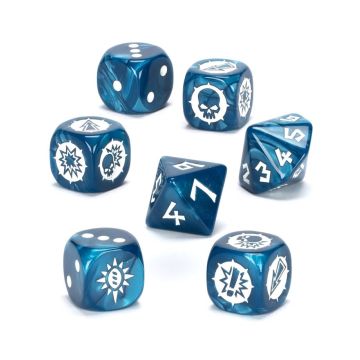 Гральні куби Blood Bowl: High Elf Team Dice Set