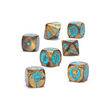 Гральні куби Blood Bowl: Tomb Kings Team Dice Set