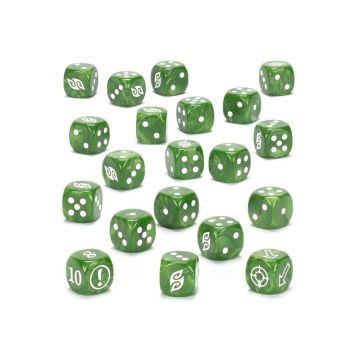 Гральні куби Warhammer: The Old World: Wood Elf Realms Dice Set