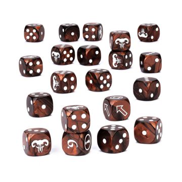 Гральні куби Warhammer: The Old World: Beastmen Brayherds Dice Set