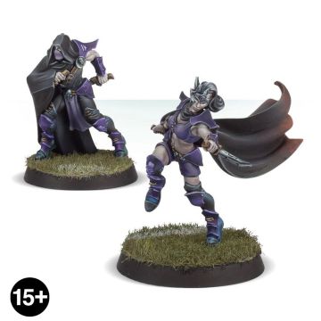 Набір мініатюр Blood Bowl: Dark Elf Assassins (GW Exclusive)