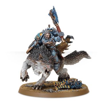 Мініатюра Warhammer 40000 Space Wolves: Wolf Lord on Thunderwolf (GW Exclusive)