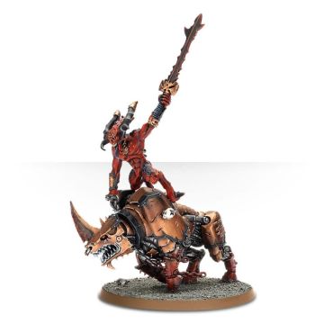 Мініатюра Age of Sigmar Blades of Khorne: Skullmaster, Herald of Khorne on Juggernaut (GW Exclusive)