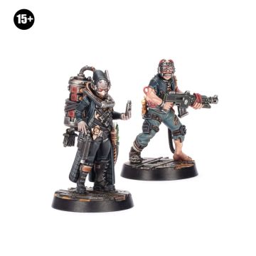 Набір мініатюр Necromunda: Whisper Merchant and Psychoteric Thrall (GW Exclusive)