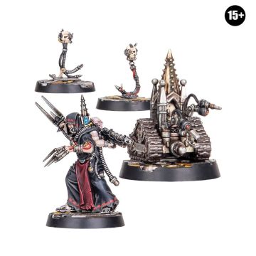 Набір мініатюр Necromunda: Heretek and Servo-skulls (GW Exclusive)