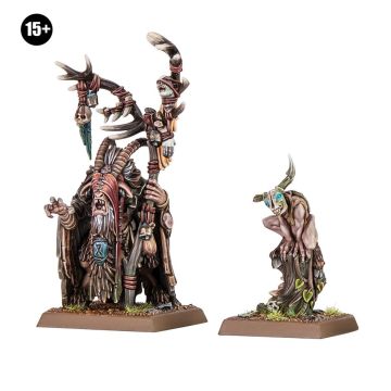 Набір мініатюр: The Old World: Beastmen Brayherds: Kralmaw, The Prophet of Ruin (GW Exclusive)