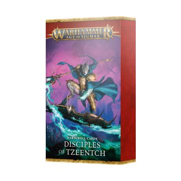Набір карт Age of Sigmar Warscroll Cards: Disciples of Tzeentch (4-та редакція)