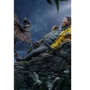 Колекційна статуетка Iron Studios: Statue Dennis Nedry Deluxe - Jurassic Park - Art Scale 1/10