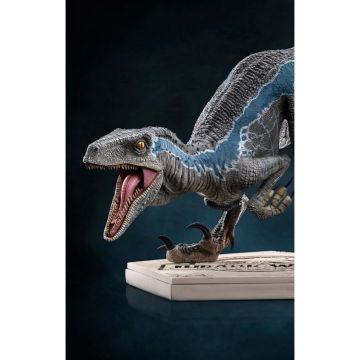Колекційна статуетка Iron Studios: Statue Blue - Jurassic World:Fallen Kingdom - Art Scale 1/10