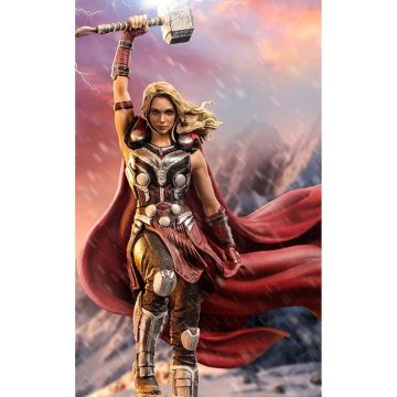 Колекційна статуетка Iron Studios: Statue Mighty Thor Jane Foster - Thor Love and Thunder - BDS Art Scale 1/10