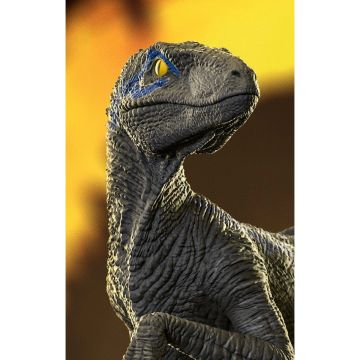 Колекційна статуетка Iron Studios: Statue Velociraptor Blue B - Jurassic World - Icons