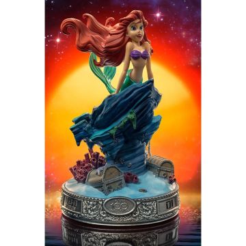 Колекційна статуетка Iron Studios: Statue Little Mermaid 100 Years Ver - Disney 100Th - Little Mermaid - Art Scale 1/10