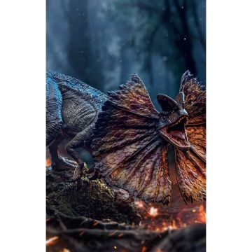 Колекційна статуетка Iron Studios: Statue Dilophosaurus - Jurassic World - Art Scale 1/10